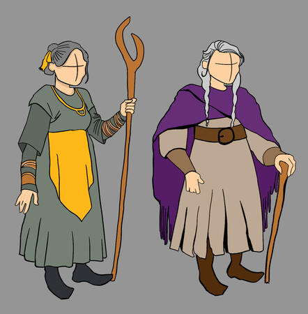 Elder Ayra Character Design Elder Ayra Character Design