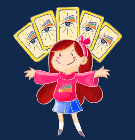 Mabel Tarot Sticker Mabel Tarot Sticker